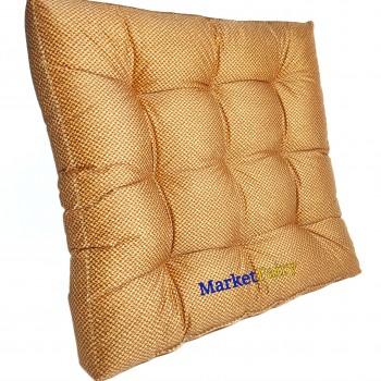 Market Fairy 24x24 Inch Oversized Tufted Floor Pillow for Adults | Square Meditation Cushion | Indoor & Outdoor Floor Mat | Extra Large Floor Cushion for Living Room, Balcony & Yoga